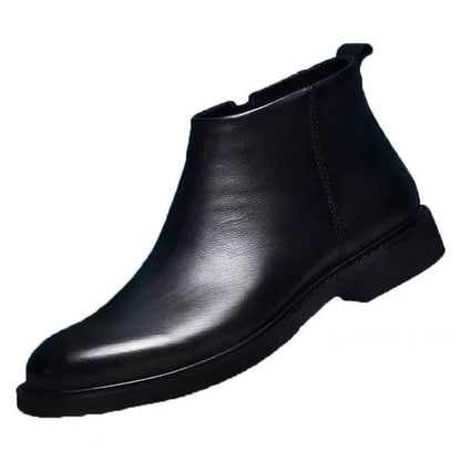 Men's new comfortable non slip Chelsea leather shoes