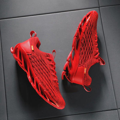 Men's mesh popular casual sports running Blade men's shoes