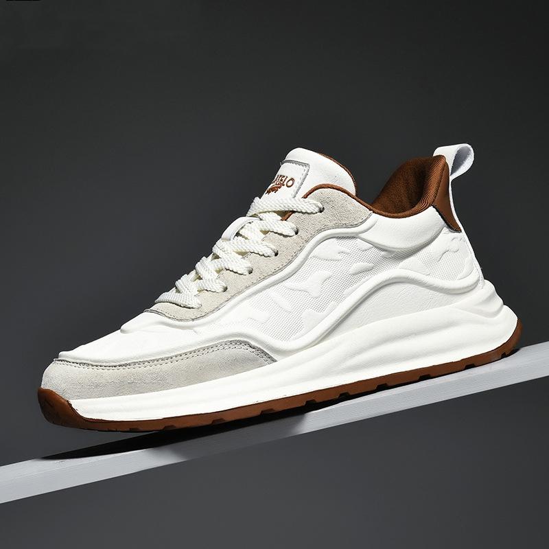 Men's New Leather Retro Casual Running Shoes