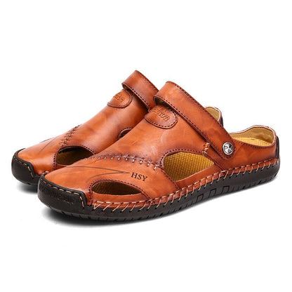 🔥Limited Time Offer 49% OFF🔥Large Size Soft Leather Men's Breathable Outdoor Sandals