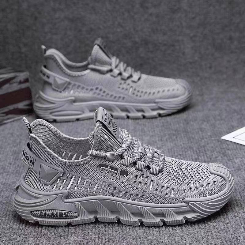 Men's new trendy  mesh casual sports shoes