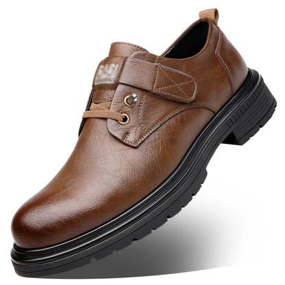 Men's Breathable Retro Leather Soft Sole Shoes