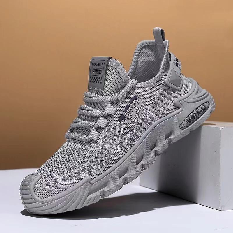 Men's new trendy  mesh casual sports shoes