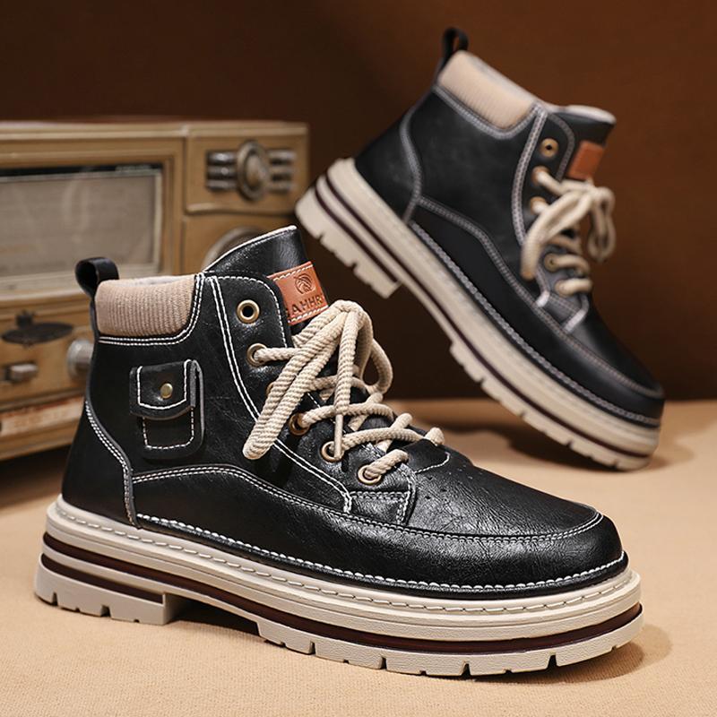 Men's high top retro casual workwear Martin boots