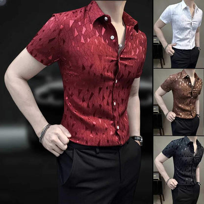 🔥Limited Time Offer 49% OFF🔥Men's new trendy shirt with short sleeves