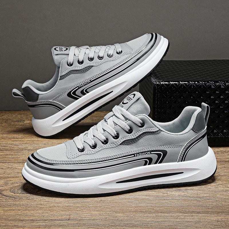 Men's versatile summer new ice silk fabric breathable casual shoes