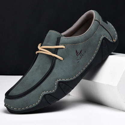 Men's new lightweight soft leather casual shoes