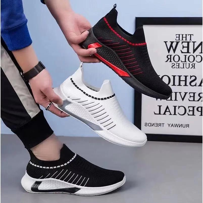 🔥Limited Time Offer 49% OFF🔥Men's Spring New Soft Sole Breathable Flyknit Casual Sports Shoes