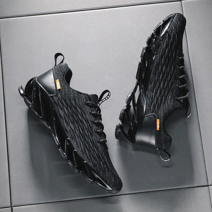 Men's mesh popular casual sports running Blade men's shoes