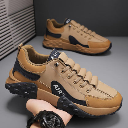 Men's lightweight soft soled thick soled sports shoes