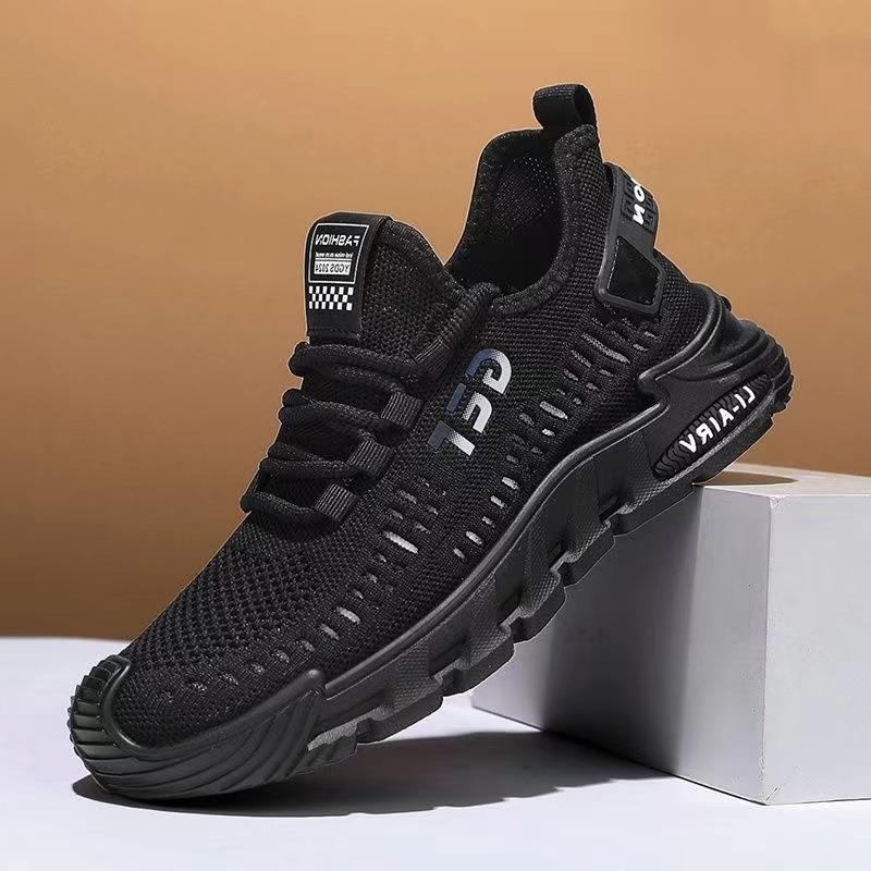 Men's new trendy  mesh casual sports shoes