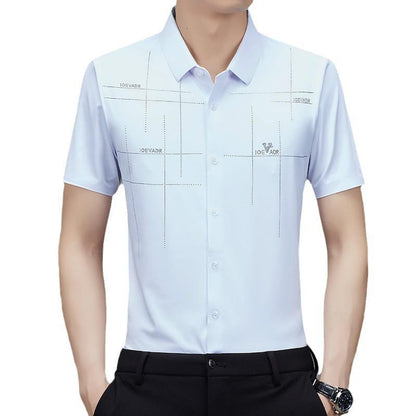 🔥Limited Time Offer 49% OFF🔥Men's Ice Silk Business Shirt