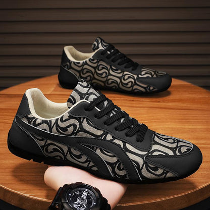 Men's new outdoor thick soled low cut fashionable running and leisure shoes