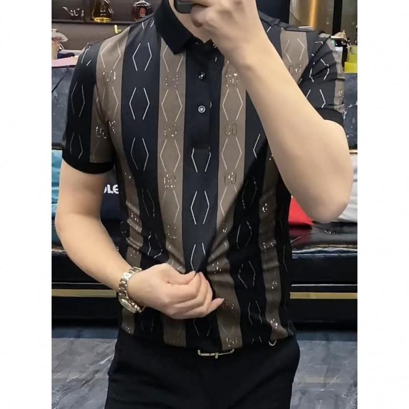 Men's Summer New Casual Versatile Fashion Trend Polo Shirt