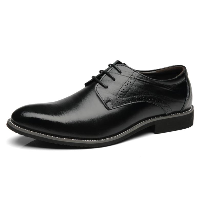 Men's Italian Genuine Leather Oxford Shoes