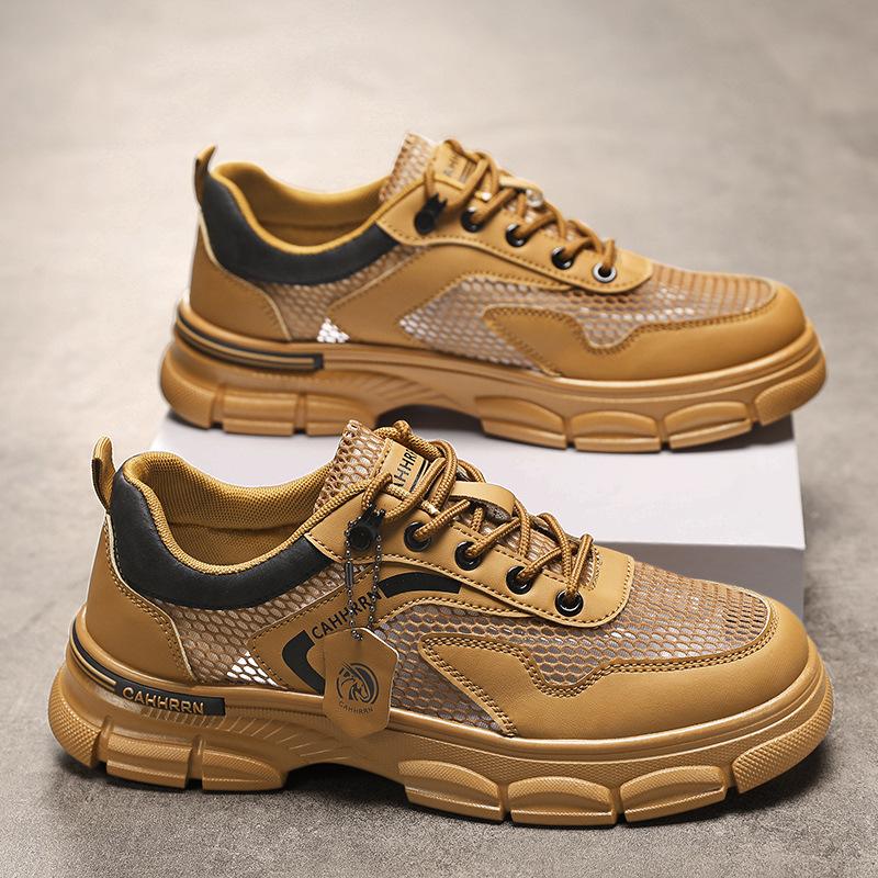 Men's summer mesh outdoor leisure and breathable sports shoes