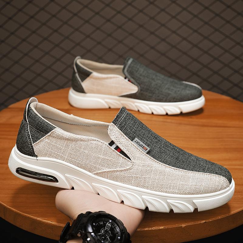 Men's new breathable canvas sports casual canvas shoes