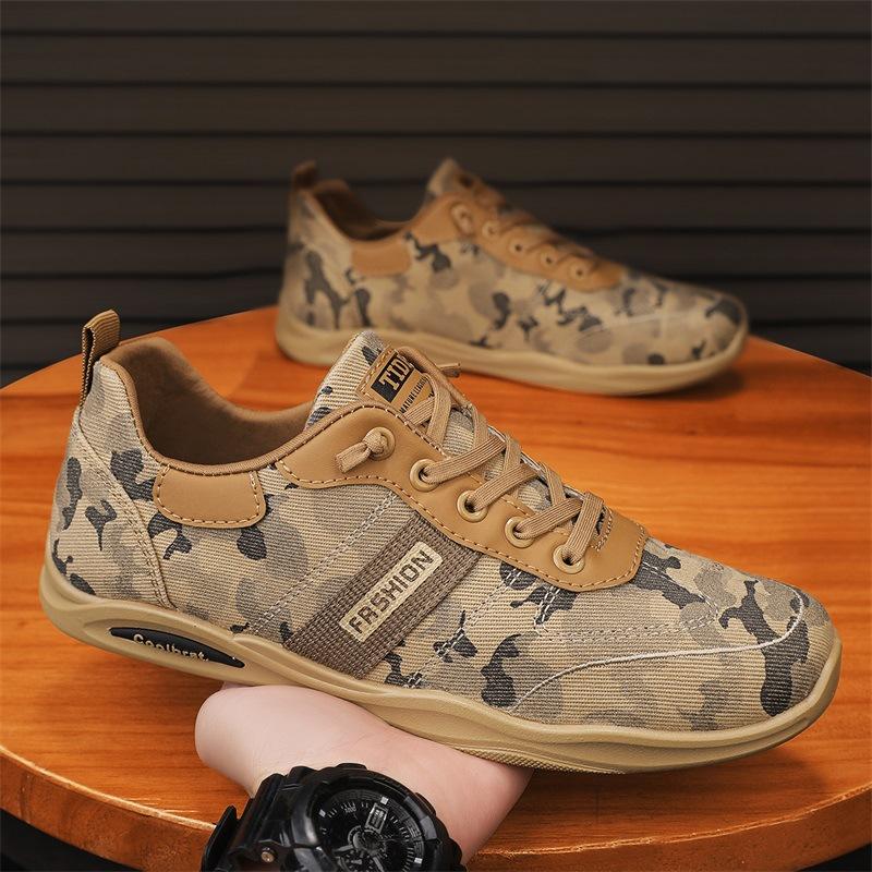 🔥Limited Time Offer 49% OFF🔥New men's camouflage breathable casual canvas shoes