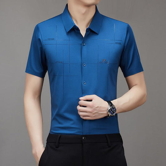🔥Limited Time Offer 49% OFF🔥Men's Ice Silk Business Shirt