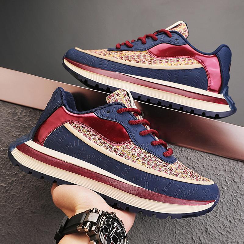 Men's casual height increasing thick soled sports shoes