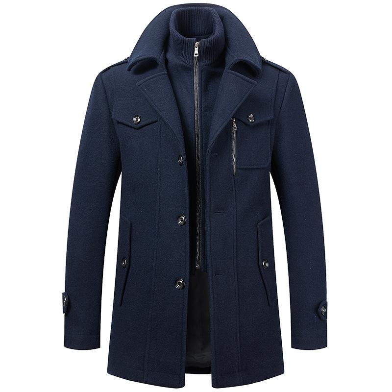 Men's Woolen Two-piece Jacket