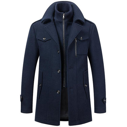 Men's Woolen Two-piece Jacket