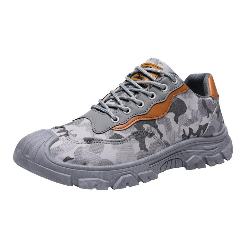 Men's new low cut casual camouflage sports shoes