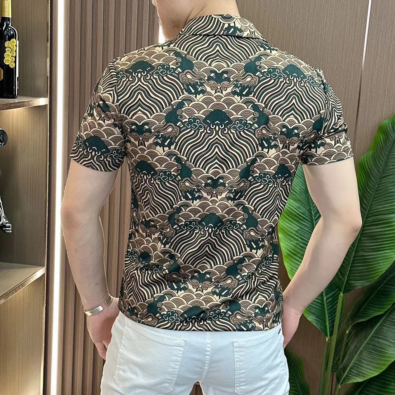 🔥Limited Time Offer 49% OFF🔥Men's Summer High Quality Fashion Trend Short sleeved Shirt