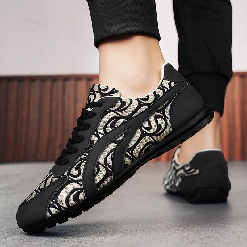 Men's new outdoor thick soled low cut fashionable running and leisure shoes