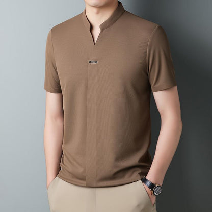 🔥Limited Time Offer 49% OFF🔥Summer men's casual ice silk seamless short sleeves