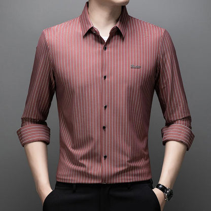 Men's premium striped shirt