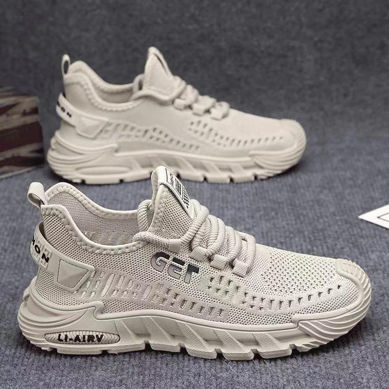 Men's new trendy  mesh casual sports shoes