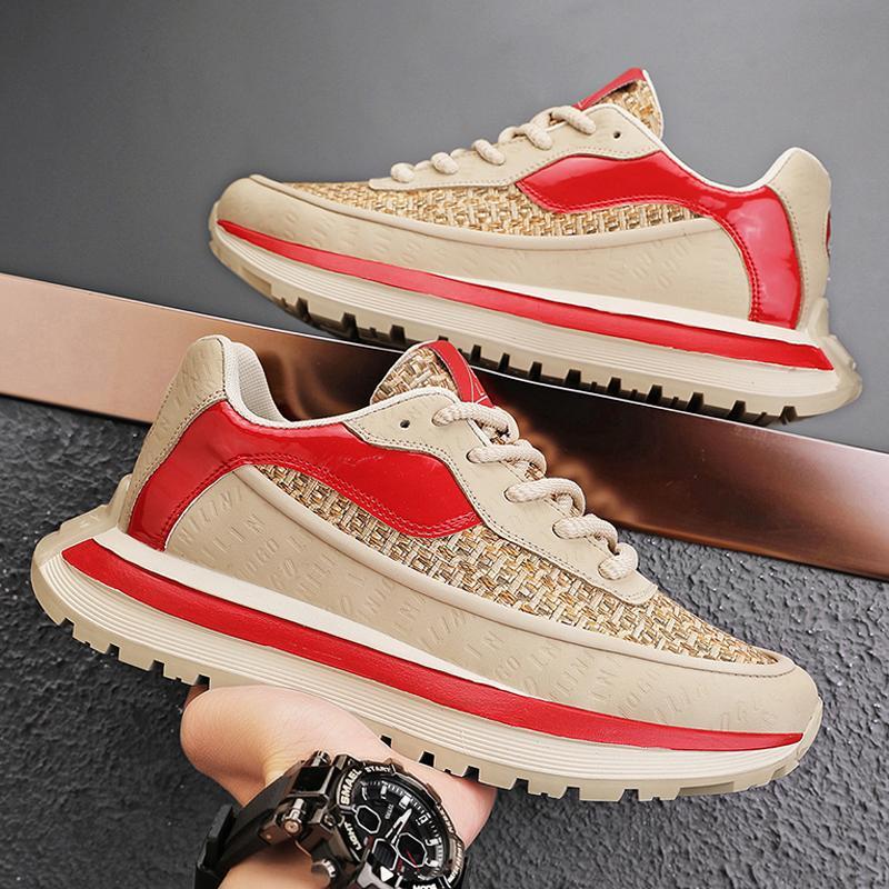 Men's casual height increasing thick soled sports shoes