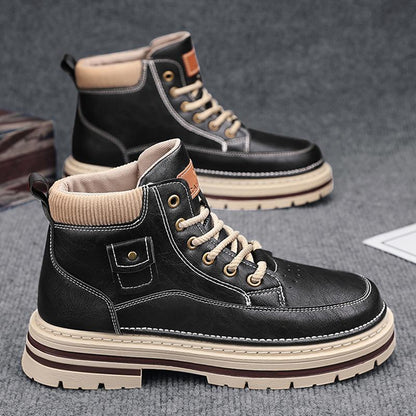 Men's high top retro casual workwear Martin boots