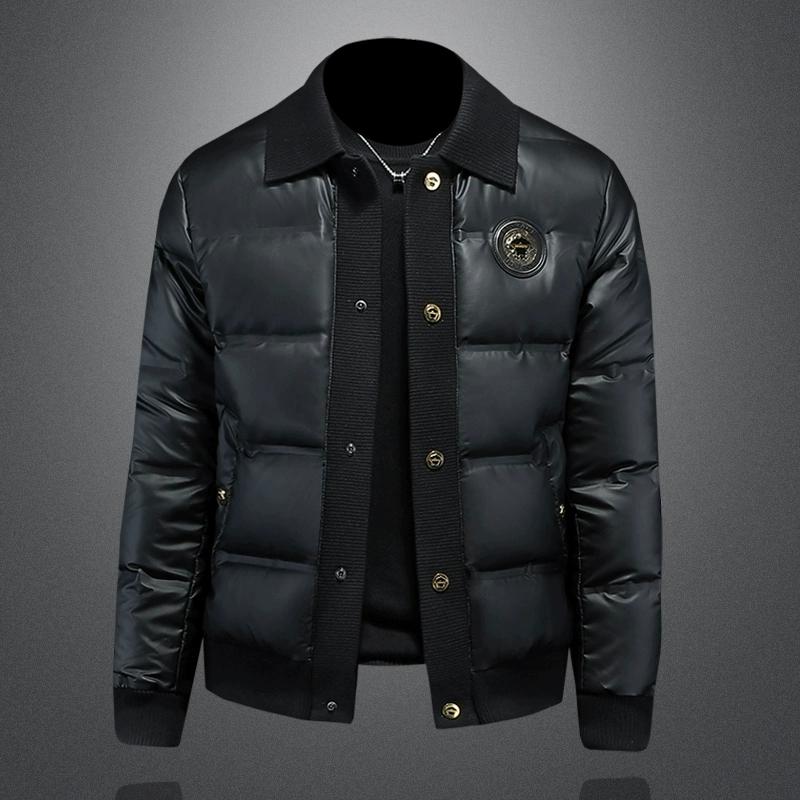 Men's High-end And Trendy White Duck Down Jacket