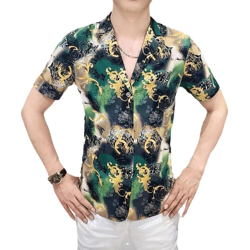 Men's Summer New Casual Versatile Short sleeved Top