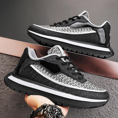 Men's casual height increasing thick soled sports shoes