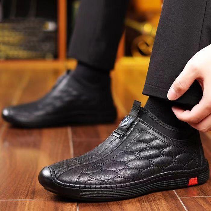 Men's new comfortable soft soled casual leather shoes