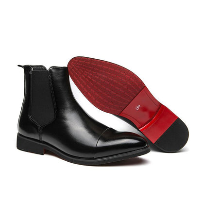 🔥Limited Time Offer 49% OFF🔥Men's Spring New British Casual Red Sole Martin Boots