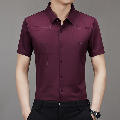 🔥Limited Time Offer 49% OFF🔥Men's Ice Silk Business Shirt