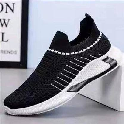 🔥Limited Time Offer 49% OFF🔥Men's Spring New Soft Sole Breathable Flyknit Casual Sports Shoes