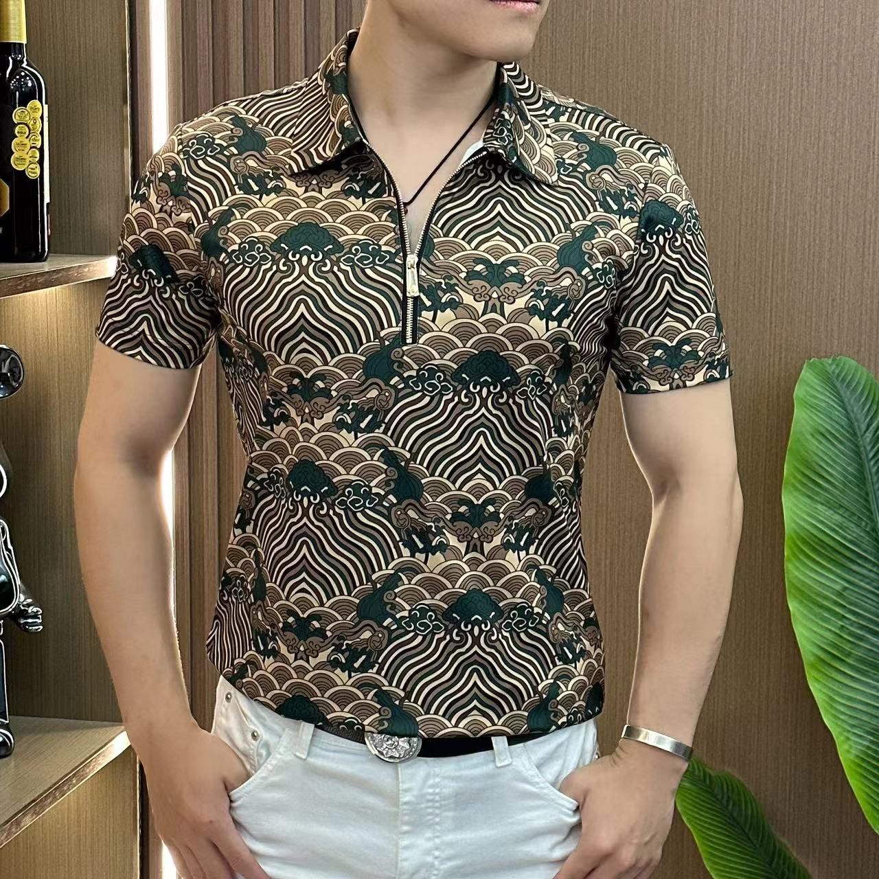 🔥Limited Time Offer 49% OFF🔥Men's Summer High Quality Fashion Trend Short sleeved Shirt