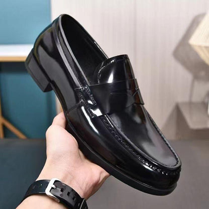 Men's Fashionable Genuine Leather Business British Casual Loafers