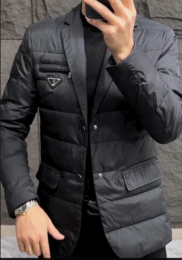 Men's Popular Down Warm Suit