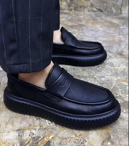 Men's Genuine Leather Loafers And Casual Shoes