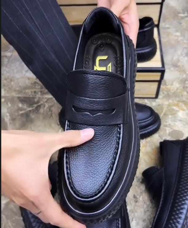 Men's Genuine Leather Loafers And Casual Shoes