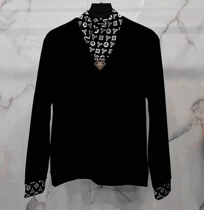 Men's New Breathable Patchwork Casual Top