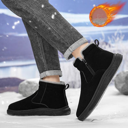 Men's new plush thick midsole snow boots