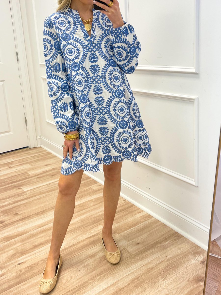 🔥Limited Time Offer 49% OFF🔥Spring Loose Embroidered Dress