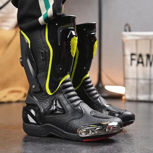 Men's New Motorcycle Riding Outdoor Anti Slip And Anti Fall Motorcycle Shoes